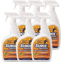 Surge Industrial - 32 oz Spray Bottle All-Purpose Cleaner - Liquid, Neutral pH, Citrus - USA Tool & Supply