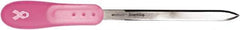 Westcott - 9" Long Blade, Stainless Steel, Double Edged, Letter Opener - 10-3/8" OAL, Plastic Handle - USA Tool & Supply