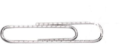 ACCO - 1-3/8" Wide Paper Fastener - Silver - USA Tool & Supply