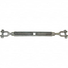 CM - 15,200 Lb Load Limit, 1-1/4" Thread Diam, 18" Take Up, Forged Steel Turnbuckle Body Turnbuckle - USA Tool & Supply