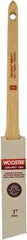 Wooster Brush - 1" Angled Nylon/Polyester Sash Brush - 2-3/16" Bristle Length, 6-13/16" Maple Handle - USA Tool & Supply