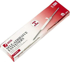 ACCO - 100 Piece Paper File Fasteners - 7.6" Long - USA Tool & Supply