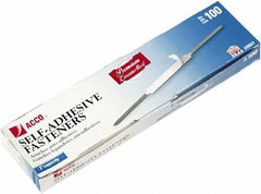 ACCO - 100 Piece Paper File Fasteners - 7.6" Long - USA Tool & Supply