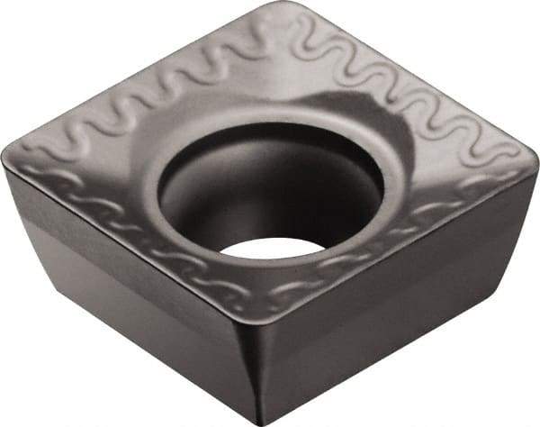 Sandvik Coromant - SPMT432 WL Grade H13A Carbide Milling Insert - Uncoated, 4.75mm Thick, 1/2" Inscribed Circle, 0.8mm Corner Radius - USA Tool & Supply