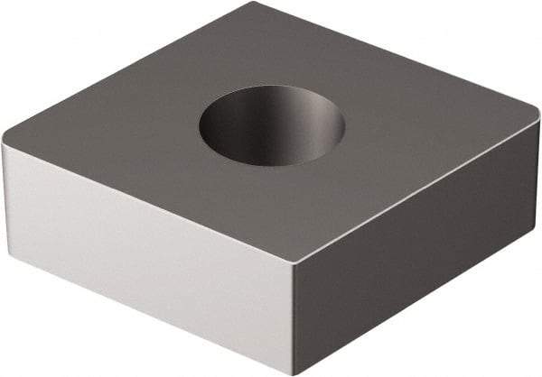 Sandvik Coromant - CNGA432 Grade 650 Ceramic Turning Insert - TiN Finish, 80° Diamond, 1/2" Inscr Circle, 3/16" Thick, 1/32" Corner Radius - USA Tool & Supply