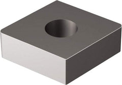 Sandvik Coromant - CNGA432 Grade 650 Ceramic Turning Insert - TiN Finish, 80° Diamond, 1/2" Inscr Circle, 3/16" Thick, 1/32" Corner Radius - USA Tool & Supply