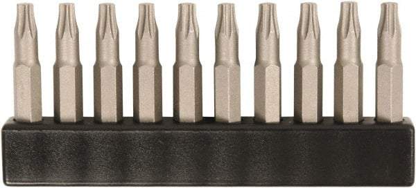 Wiha - 4mm Drive T7 Torx Screwdriver Bit - 28mm OAL - USA Tool & Supply