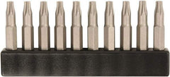 Wiha - 4mm Drive T7 Torx Screwdriver Bit - 28mm OAL - USA Tool & Supply