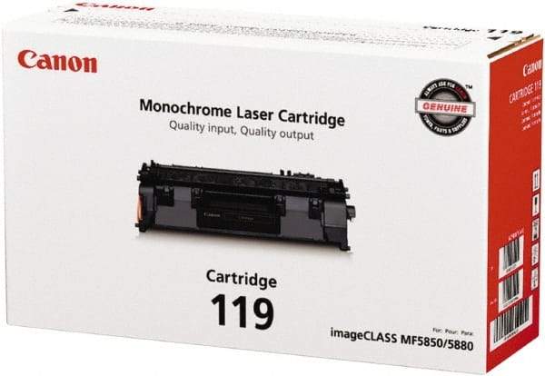 Canon - Black Toner Cartridge - Use with Canon imageCLASS LBP251dw, LBP253dw, LBP6300dn, LBP6650dn, LBP6670dn, MF414dw, MF416dw, MF419dw, MF5850dn, MF5880dn, MF5950dw, MF5960dn, MF6160dw, MF6180dw - USA Tool & Supply