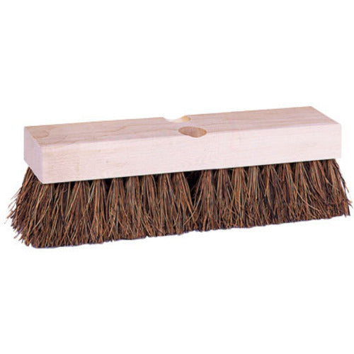 9″ Deck Scrub Brush, Palmyra Fill - USA Tool & Supply