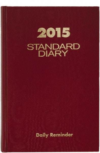 AT-A-GLANCE - 201 Sheet, 5 x 7-1/2", Composition Book - Red - USA Tool & Supply