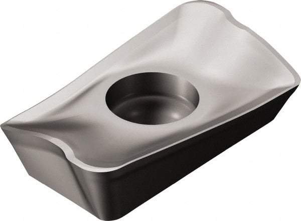 Sandvik Coromant - R390170431 KM Grade H13A Carbide Milling Insert - Uncoated, 4.76mm Thick, 3.1mm Corner Radius - USA Tool & Supply
