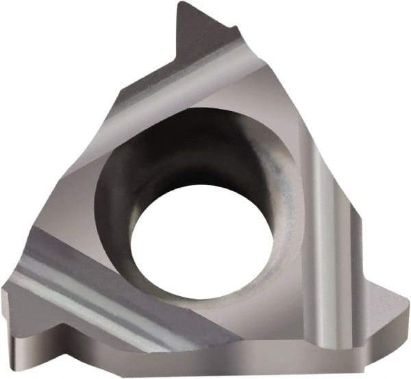 Hertel - 08IL Internal Left Hand ISO Laydown Threading Insert - Grade HG225TR, TiAlN Coated Carbide, 3/16" Inscribed Circle - USA Tool & Supply