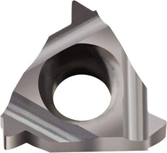 Hertel - 08IR Internal Right Hand ISO Laydown Threading Insert - Grade HG225TR, TiAlN Coated Carbide, 3/16" Inscribed Circle - USA Tool & Supply