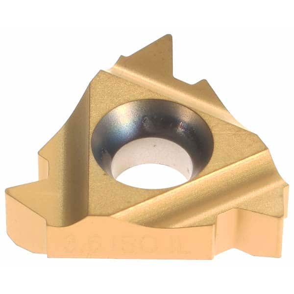 Hertel - 16IL3.5ISO HG330TR Carbide Laydown Threading Insert - USA Tool & Supply