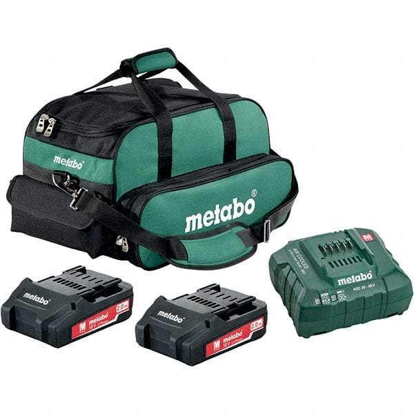 Metabo - Power Tool Chargers Voltage: 18 Battery Chemistry: Lithium-Ion - USA Tool & Supply