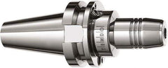 Schunk - CAT50 Taper Shank, 1-1/4" Hole Diam, Hydraulic Tool Holder/Chuck - 59.7mm Nose Diam, 101.6mm Projection, 51.9mm Clamp Depth, 25,000 RPM, Through Coolant - Exact Industrial Supply