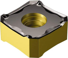 Sandvik Coromant - 345R1305 KL Grade 3330 Carbide Milling Insert - TiCN/Al2O3/TiN Finish, 5.56mm Thick, 13mm Inscribed Circle, 0.8mm Corner Radius - USA Tool & Supply