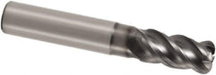Seco - 16mm, 4 Flute, Single End, Solid Carbide, 2.5mm Corner Radius End Mill - 100mm OAL, 42° Helix, Right Hand Flute, 32mm LOC, Right Hand Cut, 45mm Extended Reach - USA Tool & Supply