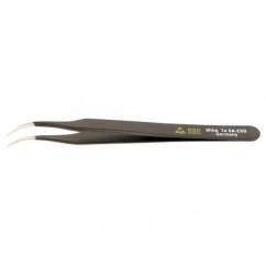 7A SA CURVED FINE TWEEZERS - USA Tool & Supply