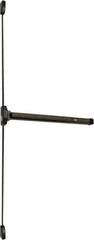 Falcon - Nonhanded, Surface Vertical Rod - Duronodic Finish, 30 to 36" Door Width, Grade 1 - USA Tool & Supply