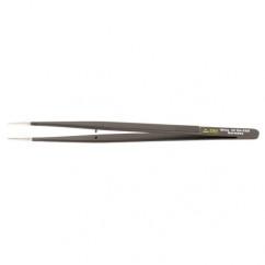 ROUNDED SERRATED TWEEZERS - USA Tool & Supply