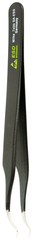 120mm ESD Safe Tweezer 7abb SA Curved Extra Fine - USA Tool & Supply