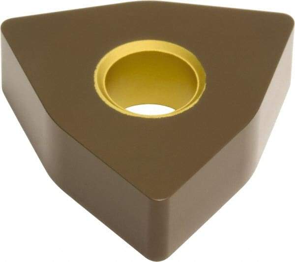Sumitomo - WNMA433 Grade AC420K Carbide Turning Insert - Proprietary Finish, 80° Trigon, 1/2" Inscr Circle, 3/16" Thick, 3/64" Corner Radius - USA Tool & Supply