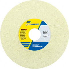 Norton - 7" Diam x 1-1/4" Hole x 1/2" Thick, I Hardness, 46 Grit Surface Grinding Wheel - Ceramic, Type 1, Coarse Grade, 3,600 Max RPM - USA Tool & Supply