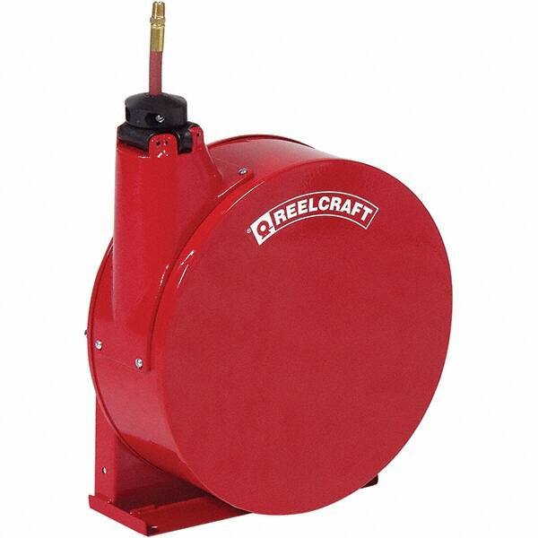 Reelcraft - Hose Reels Style: Spring Retractable Hose Length (Feet): 50 - USA Tool & Supply