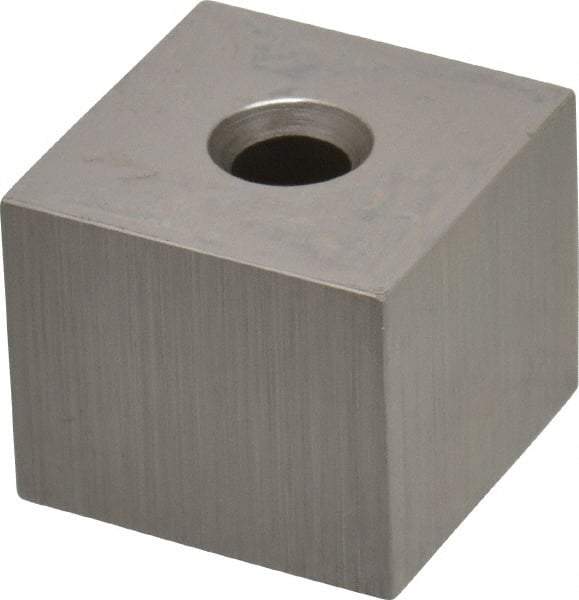 Mitutoyo - 0.8" Square Steel Gage Block - Accuracy Grade 0, Includes Certificate of Inspection - USA Tool & Supply