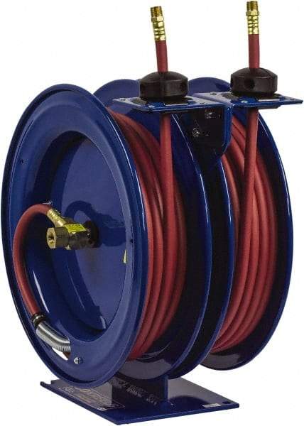 CoxReels - 25' Spring Retractable Hose Reel - 300 psi, Hose Included - USA Tool & Supply