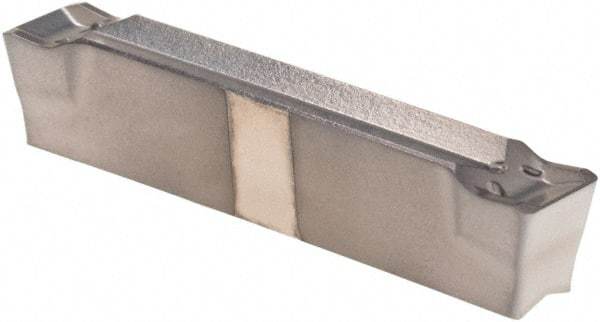 Walter - 3E400N03GX CE4 Grade WSM33S, 4mm Cutting Width Carbide Grooving Insert - Neutral, 0.3mm Corner Radius, TiAlN/Al2O3/ZrCN Finish - USA Tool & Supply