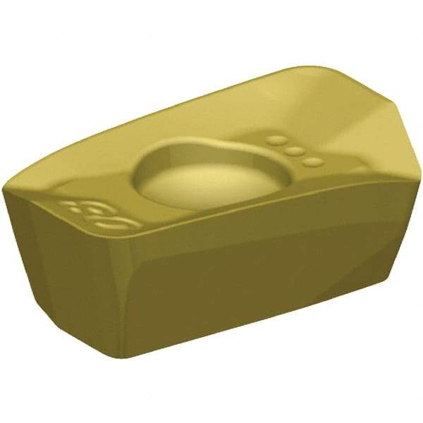 Kennametal - EP0708 GE Grade KCPM40 Carbide Milling Insert - TiAlN/AlCrN Finish, 0.1102" Thick, 1/32" Corner Radius - USA Tool & Supply