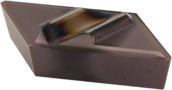 Hertel - IPGR51, HC225 Grade Carbide Profiling Insert - TiAlN Finish, 8° Relief Angle, Parallelogram, 1/8" Thick, 0.015" Corner Radius - USA Tool & Supply