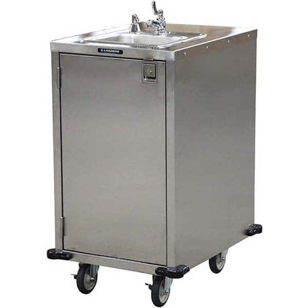 Lakeside - Stainless Steel Sinks Type: Compact Portable Hand Washing Station Outside Length: 29.75 (Inch) - USA Tool & Supply