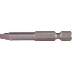 Wiha - 1/8" Power Bit - 1/4" Drive, 2-3/4" OAL - USA Tool & Supply