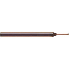 Millstar - 2mm Diam 0.23mm Program Radius Solid Carbide Single End 4 Flute High-Feed End Mill - USA Tool & Supply