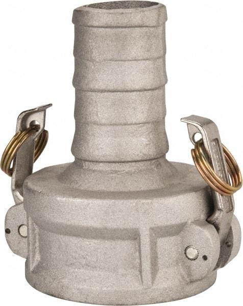 Value Collection - 3" Aluminum Cam & Groove Suction & Discharge Hose Female Coupler Hose Shank - Part C, 500 Max psi - USA Tool & Supply