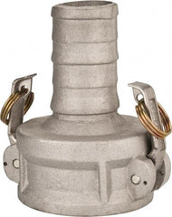 Value Collection - 3" Aluminum Cam & Groove Suction & Discharge Hose Female Coupler Hose Shank - Part C, 500 Max psi - USA Tool & Supply