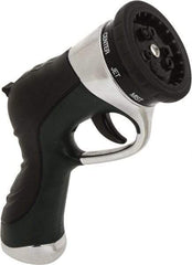 Value Collection - Garden Hose Insulated Pistol Nozzle - Aluminum, Plastic - USA Tool & Supply