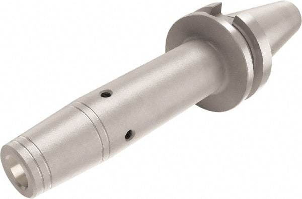 Seco - 6mm Hole Diam, BT50 Taper Shank Shrink Fit Tool Holder & Adapter - 6.299" Projection, 0.827" Nose Diam, 0.866" Clamping Depth, 45,000 RPM, Through Coolant - Exact Industrial Supply