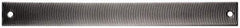 PFERD - 12" Long, Smooth Cut, Flat American-Pattern File - Curved Cut, 0.38" Overall Thickness, Flexible - USA Tool & Supply