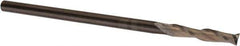 OSG - 3/16", 1" LOC, 3/16" Shank Diam, 4" OAL, 2 Flute, Solid Carbide Square End Mill - Single End, Uncoated, Spiral Flute, 30° Helix, Centercutting, Right Hand Cut, Right Hand Flute, Series 482 - USA Tool & Supply