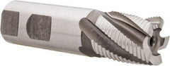 Hertel - 1" Diam, Fine Pitch, 1-1/8" LOC, 5 Flute Cobalt Roughing Square End Mill - Uncoated, 3-5/8" OAL, 1" Shank Diam, Single End, 30° Helix - USA Tool & Supply