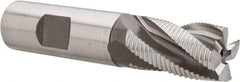 Hertel - 3/4" Diam, Fine Pitch, 1-1/4" LOC, 4 Flute Cobalt Roughing Square End Mill - Uncoated, 3-1/2" OAL, 3/4" Shank Diam, Single End, 30° Helix - USA Tool & Supply