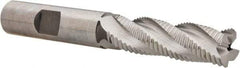 Hertel - 1/2" Diam, Fine Pitch, 1-5/8" LOC, 4 Flute Cobalt Roughing Square End Mill - Uncoated, 3-5/8" OAL, 1/2" Shank Diam, Single End, 30° Helix - USA Tool & Supply