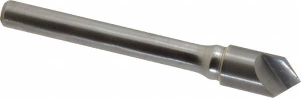 Keo - 3/8" Head Diam, 1/4" Shank Diam, 1 Flute 90° Solid Carbide Countersink - USA Tool & Supply