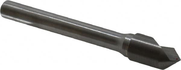 Keo - 3/8" Head Diam, 1/4" Shank Diam, 1 Flute 82° Solid Carbide Countersink - USA Tool & Supply
