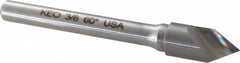 Keo - 3/8" Head Diam, 1/4" Shank Diam, 1 Flute 60° Solid Carbide Countersink - USA Tool & Supply